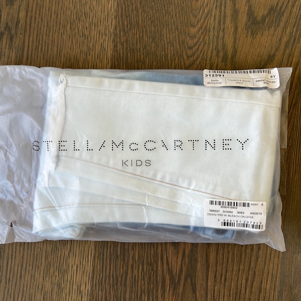 Stella McCartney Kids Girls Jeans Size 8 - Picture 2 of 2